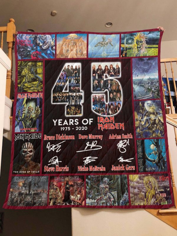 45 Years Of Im Quilt Blanket