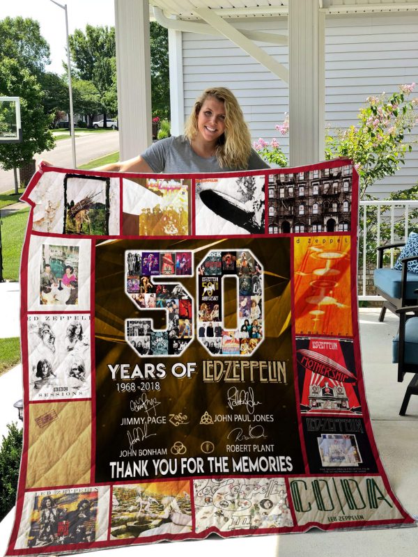 50years Of Lz Quilt Blanket