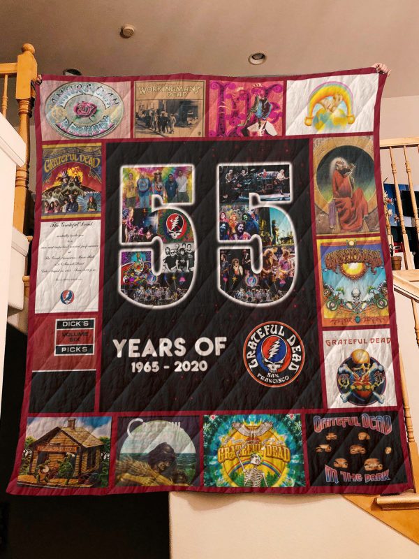 55 Years Of Gd Quilt Blanket