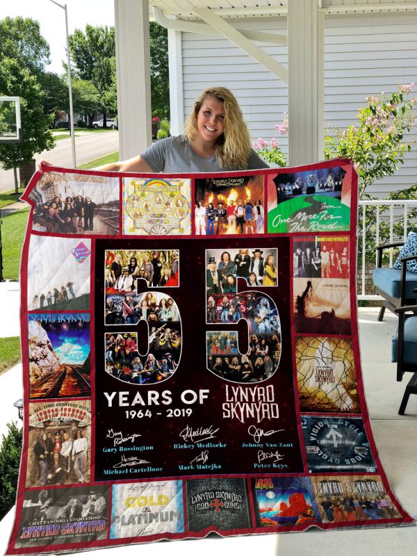 55 Years Of Ls Quilt Blanket