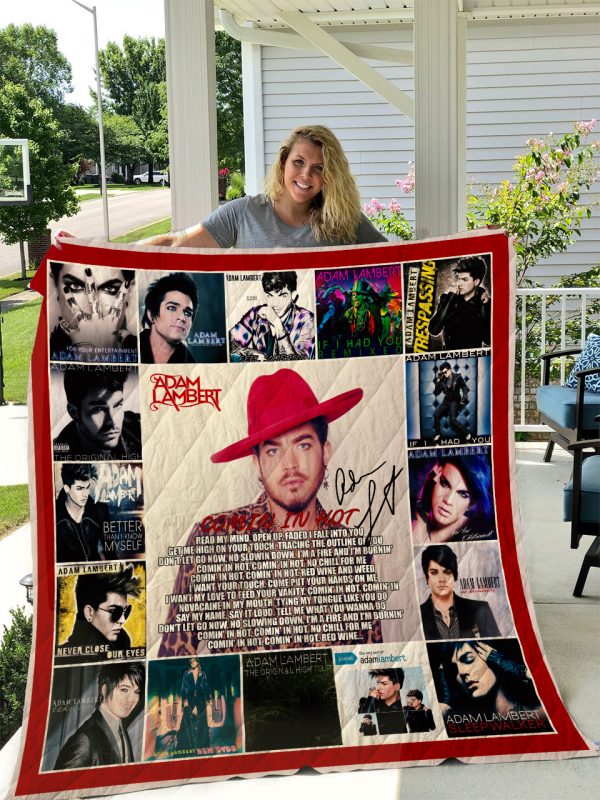 Adam Lambert Quilt