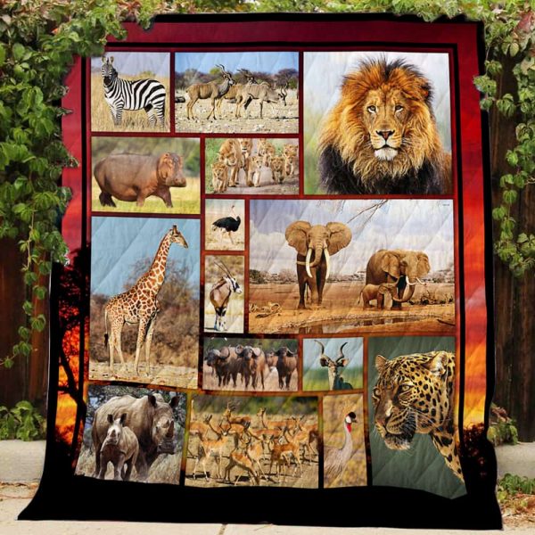 Africa Wildlife Quilt