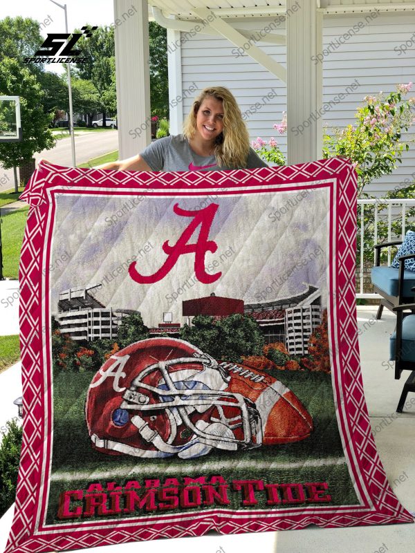 Alabama Crimson Tide Quilt Blanket