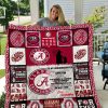 Alabama Crimson Tide – To My Granddaughter – Love Grandmom Quilt