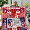 Atlético Madrid Quilt Dad To Daughter I1d1