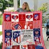 Atlético Madrid Quilt Mom To Daughter I1d1