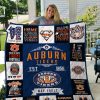 Auburn Tigers Quilt Blanket 01