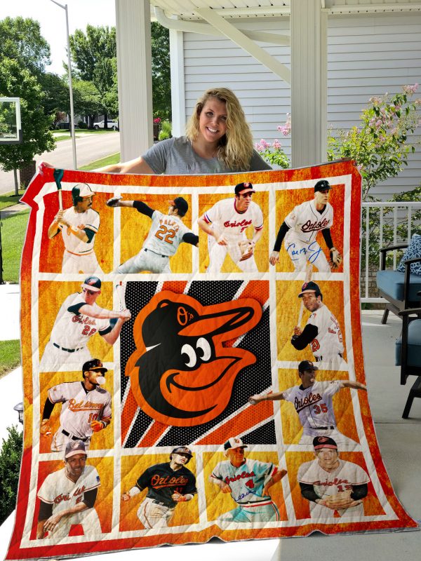 Baltimore Orioles Anniversary Quilt