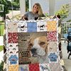 Beagle Dog Quilt Blanket I1d2