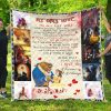 Beauty And The Beast Love Quilt