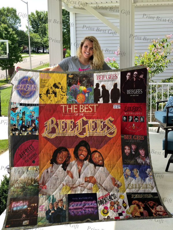 Bee Gees Albums Cover Poster Quilt
