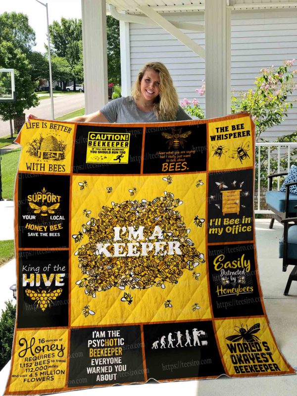 Beekeeper Quilt Blanket 01