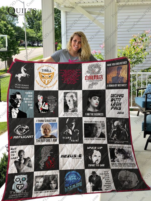 Blade Runner T-shirt Quilt For Fans