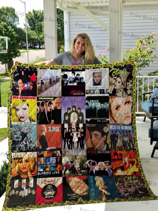 Blondie Albums Cover Poster Quilt Ver 4