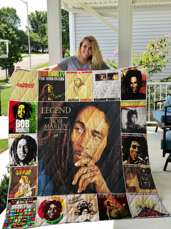 Bob Marley Quilt Blanket 01162