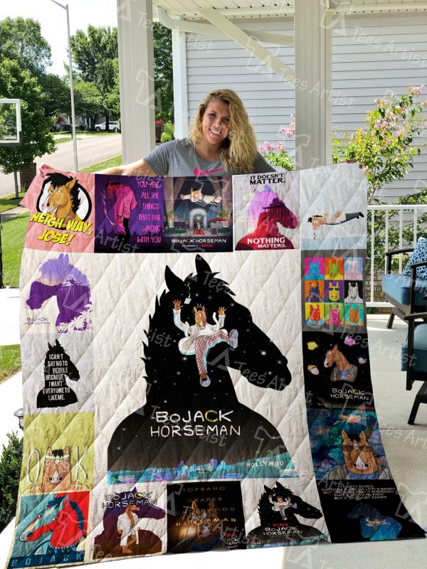 Bojack Horseman Quilt Blanket 0423