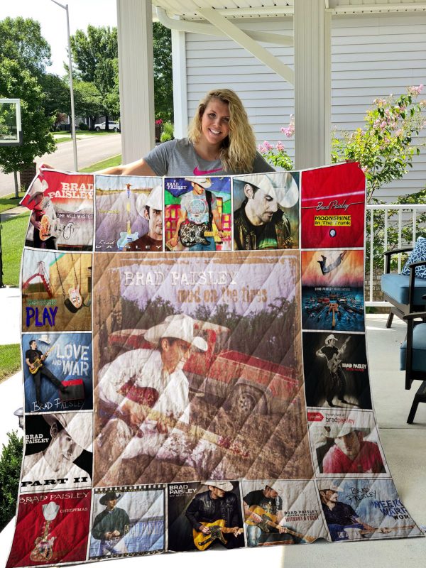 Brad Paisley Quilt Blanket 0814