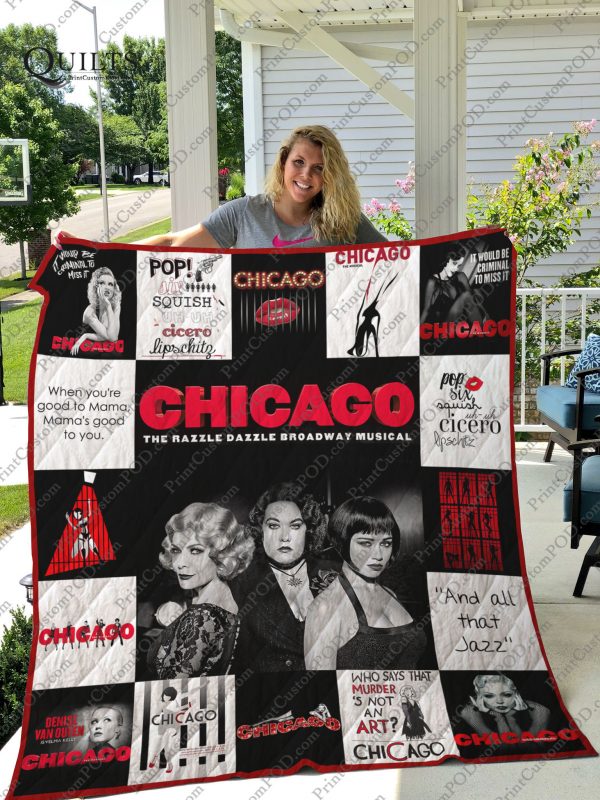 Broadway – Chicago Musical Quilt Blanket Ver 17