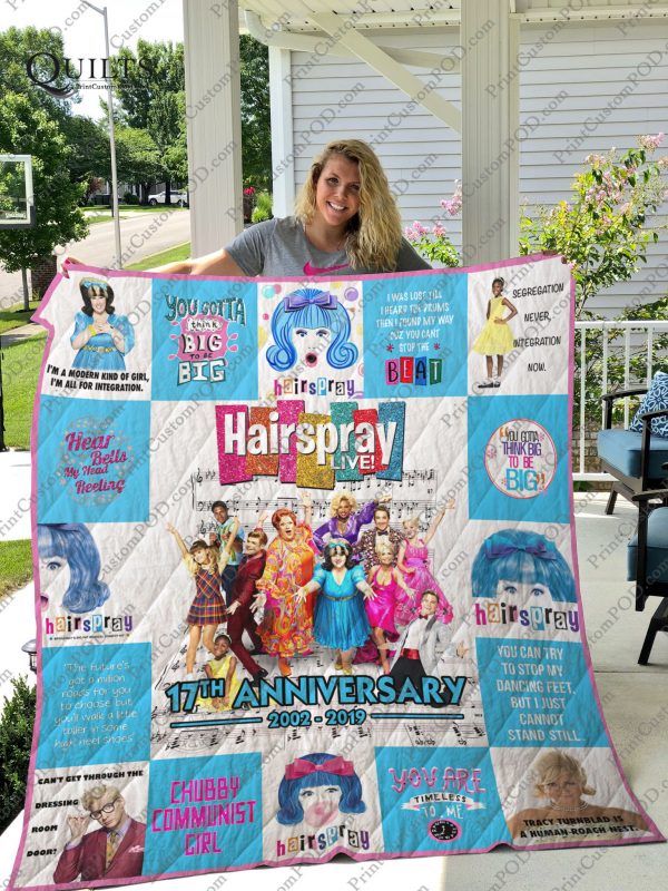 Broadway – Hairspray Musical Quilt Blanket Ver 17