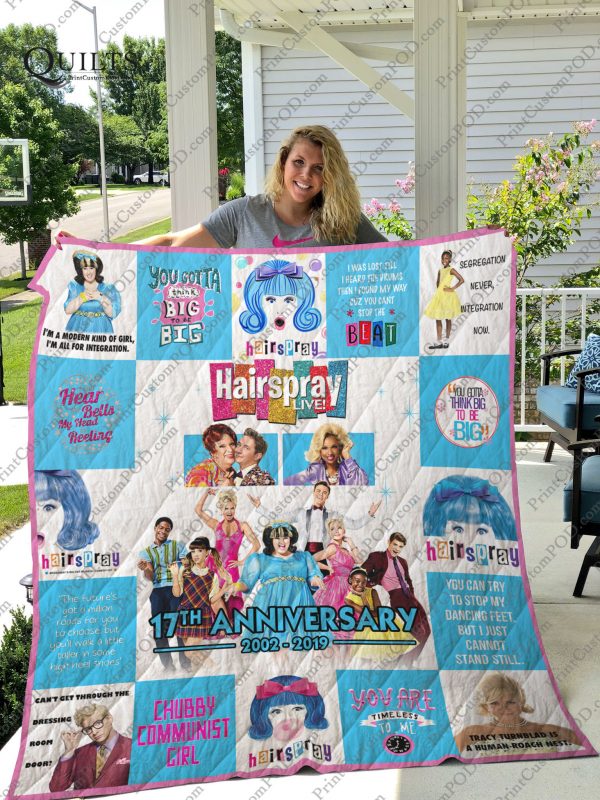 Broadway – Hairspray Musical Quilt Blanket Ver 17-2