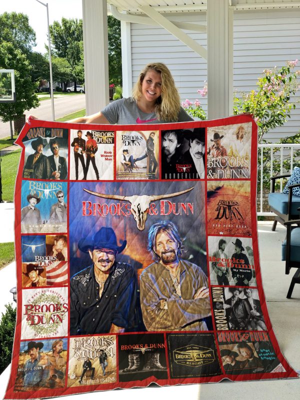 Brooks & Dunn Quilt Blanket