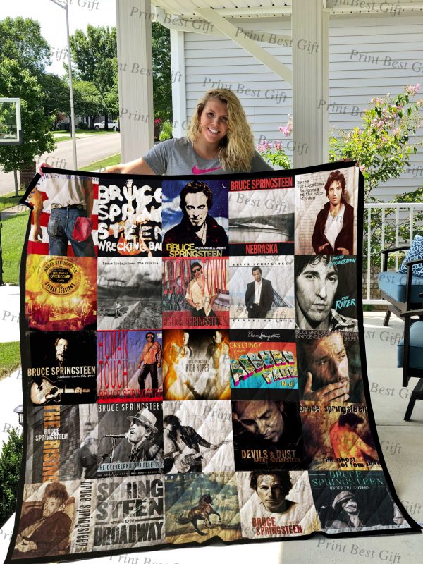 Bruce Springsteen Albums Cover Poster Quilt