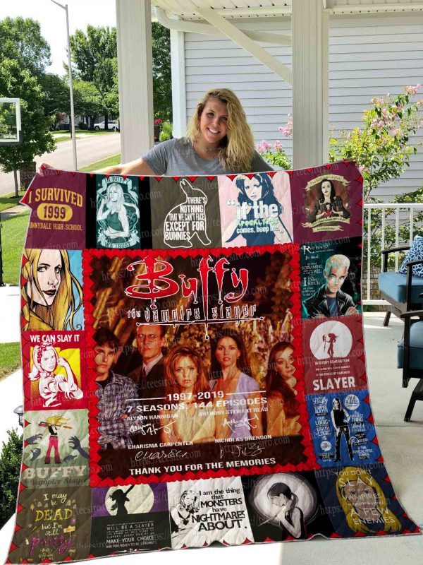 Buffy The Vampire Slayer Quilt Blanket 01