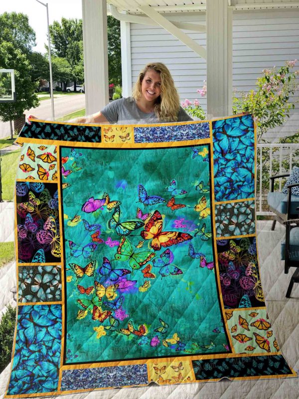 Butterfly Quilt Blanket 05