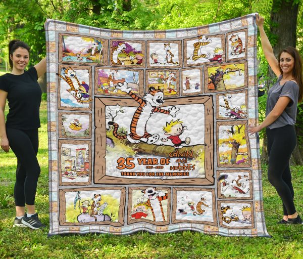 Calvin And Hobbes – Thank You For The Memories Quilt Blanket Quilt Blanket