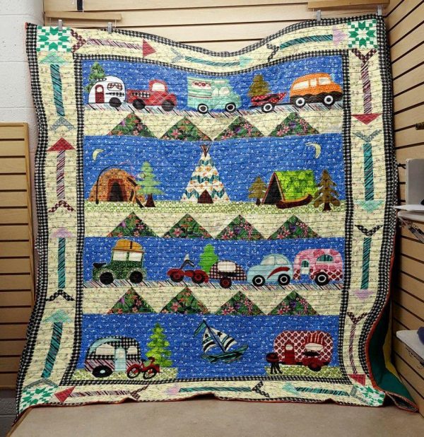 Camping Car Quilt