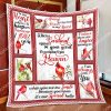 Cardinal – When A Cardinal Appears In Your Yard It’s A Visitor From Heaven  –  Quilt