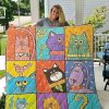 Cat-cool Cartoon Quilt Blanket