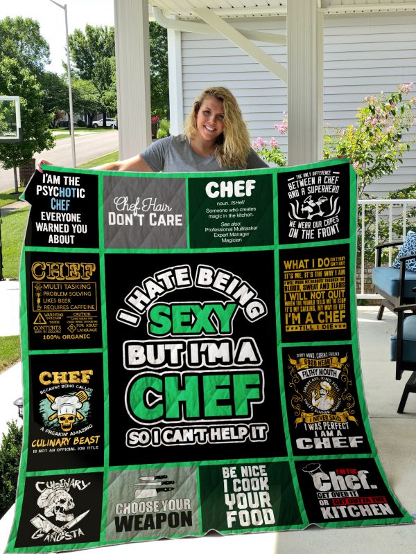 Chef Quilt Blanket 01