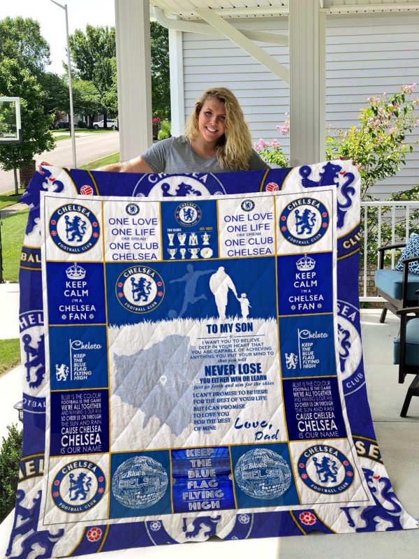 Chelsea Fc Quilt Blanket I1d2