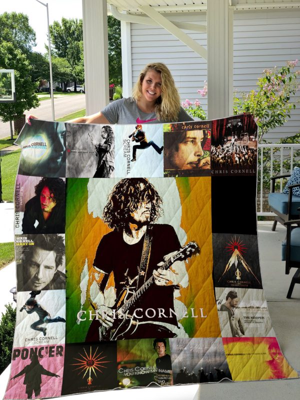 Chris Cornell Style 2 Quilt Blanket