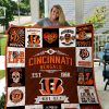 Cincinnati Bengals Quilt Blanket 01