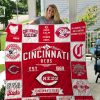 Cincinnati Reds Quilt Blanket