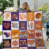 Clemson Tigers Quilt Blanket