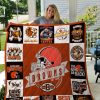 Cleveland Browns Quilt Blanket 01