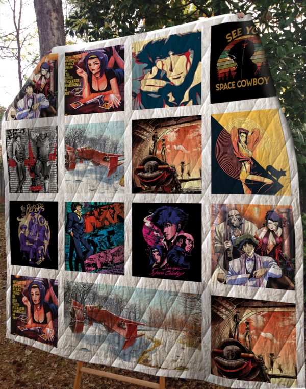 Cowboy Bebop Quilt Blanket