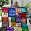 Cycling Quilt Blanket 01