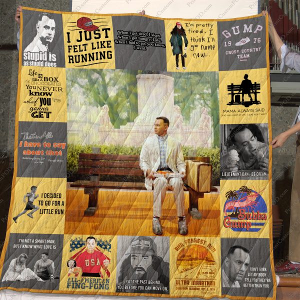 Dd – Forrest Gump Quilt Blanket – Ver.0117