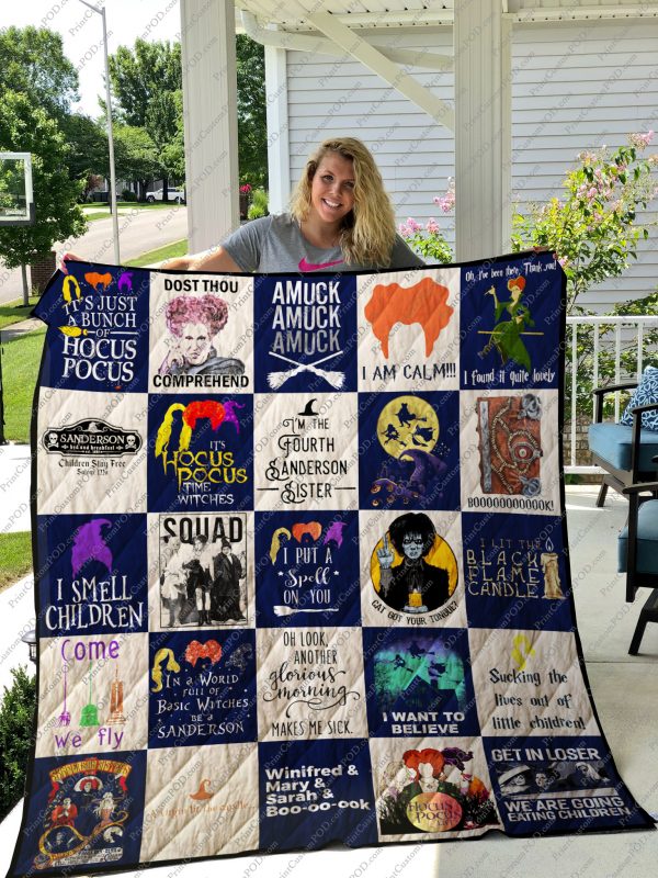 Dd – Hocus Pocus Quilt Blanket – Ver.0125