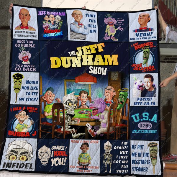 Dd – The Jeff Dunham Show Quilt Blanket – Ver.0117