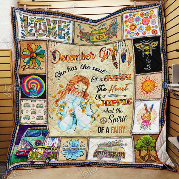 December Girl Hippie Quilt Pn635m12