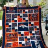 Denver Broncos Quilt Blanket 02
