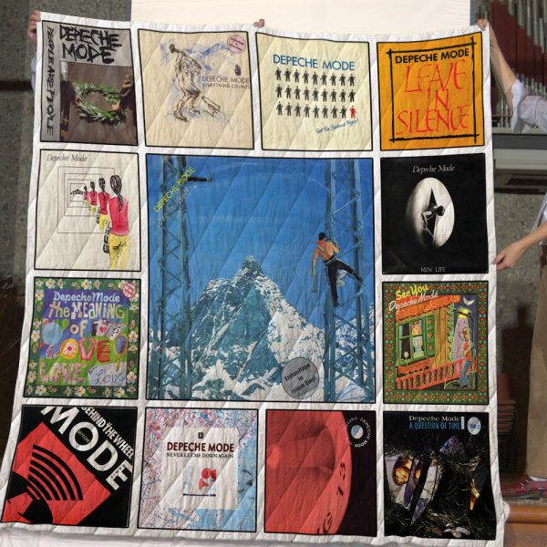 Depeche Mode Quilt Blanket 01