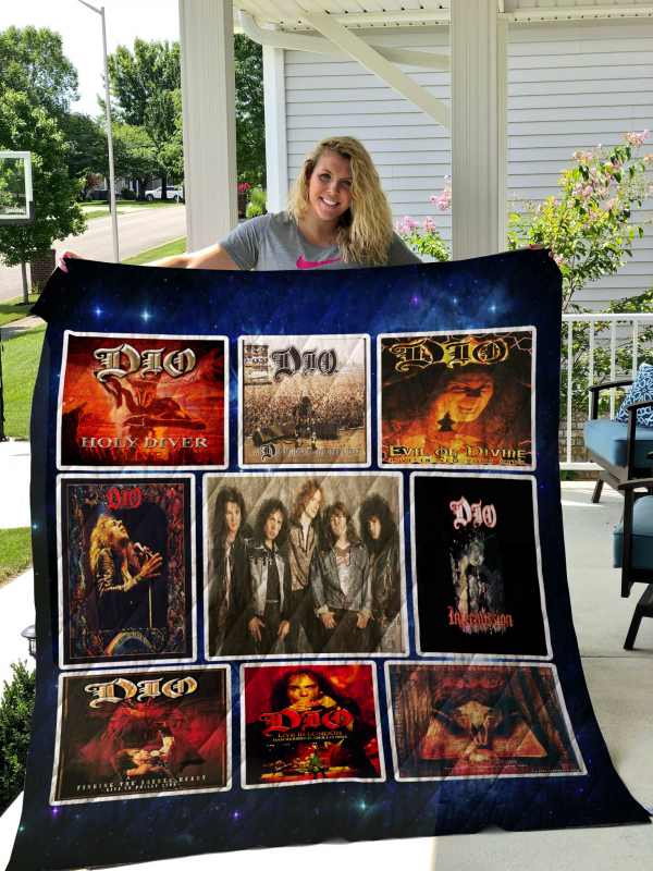 Dio Live Albums Quilt Blanket