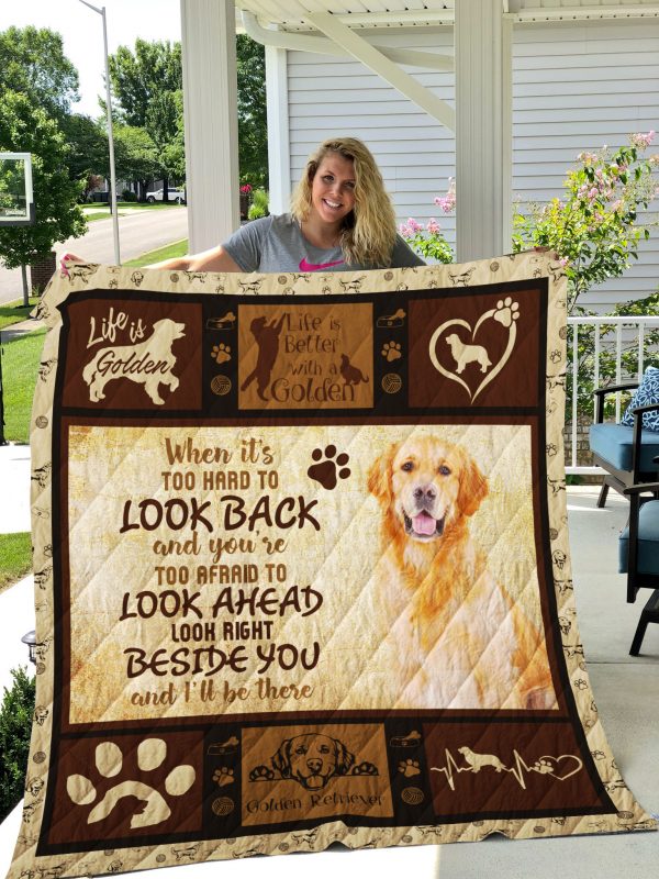 Dog-blanket Quilt-golden Retriever Edition 08302019