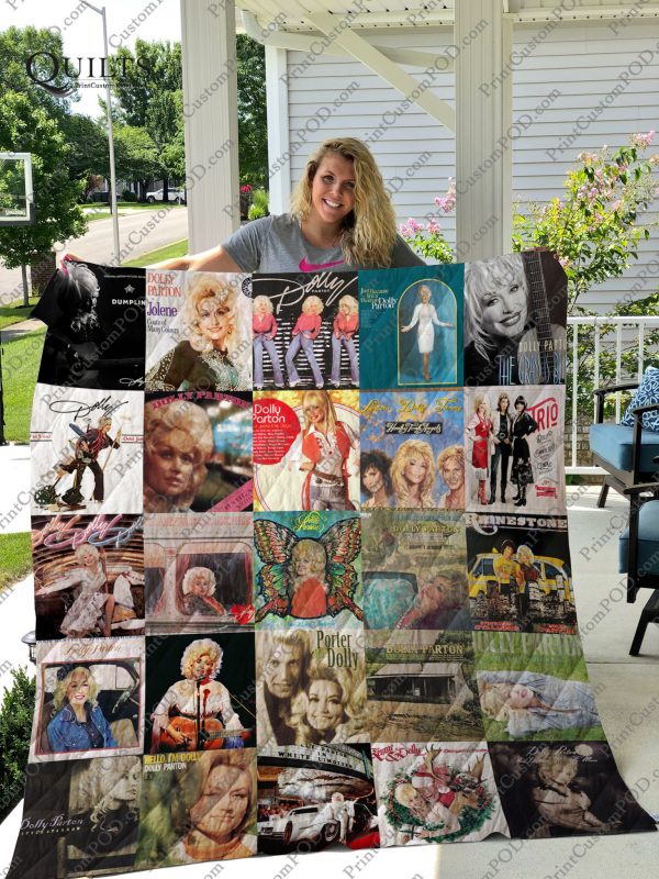 Dolly Parton Quilt Blanket 02